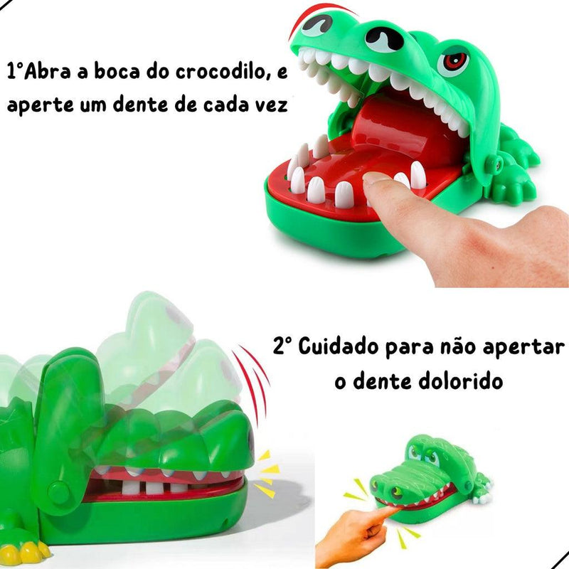 Crocodilo Dentista - Jogo Divertido Infantil