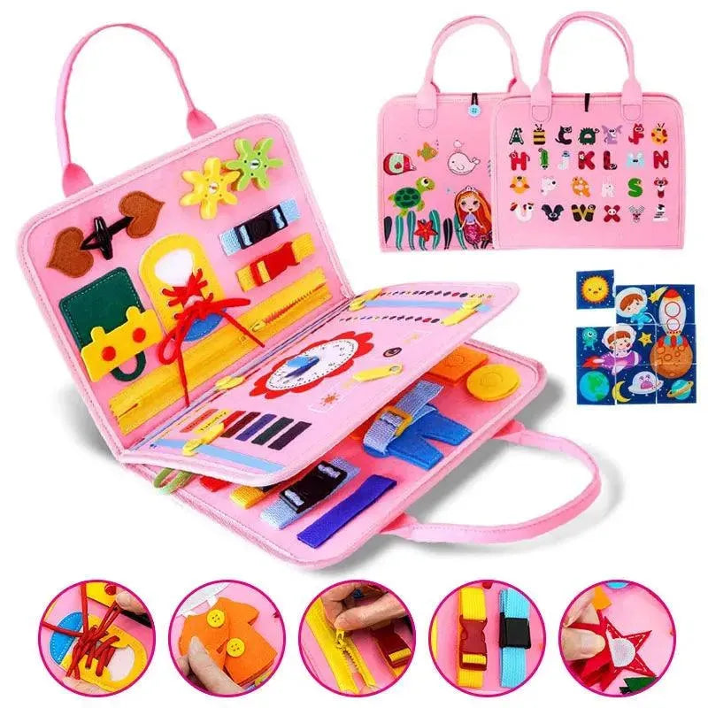 Maleta Educativa Sensorial Montessori Cativerso – Brincadeira & Aprendizado