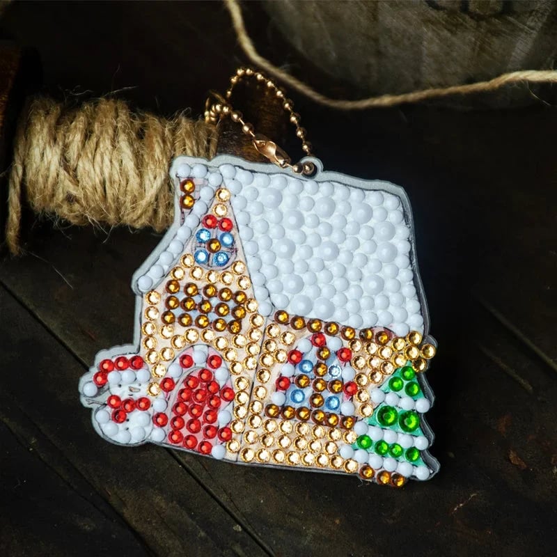 Amiguinhos de Natal DIY - Kit de Chaveirinhos Montáveis de Natal + Brinde Exclusivo