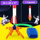 Lançador de Foguete com Bomba de Pé