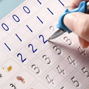 KIT 4 Cadernos Mágicos de Caligrafia Reutilizáveis + Brinde Exclusivo