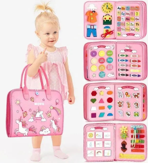 Maleta Educativa Sensorial Montessori Cativerso – Brincadeira & Aprendizado