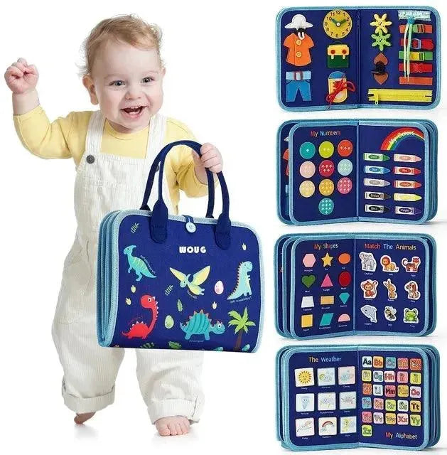 Maleta Educativa Sensorial Montessori Cativerso – Brincadeira & Aprendizado