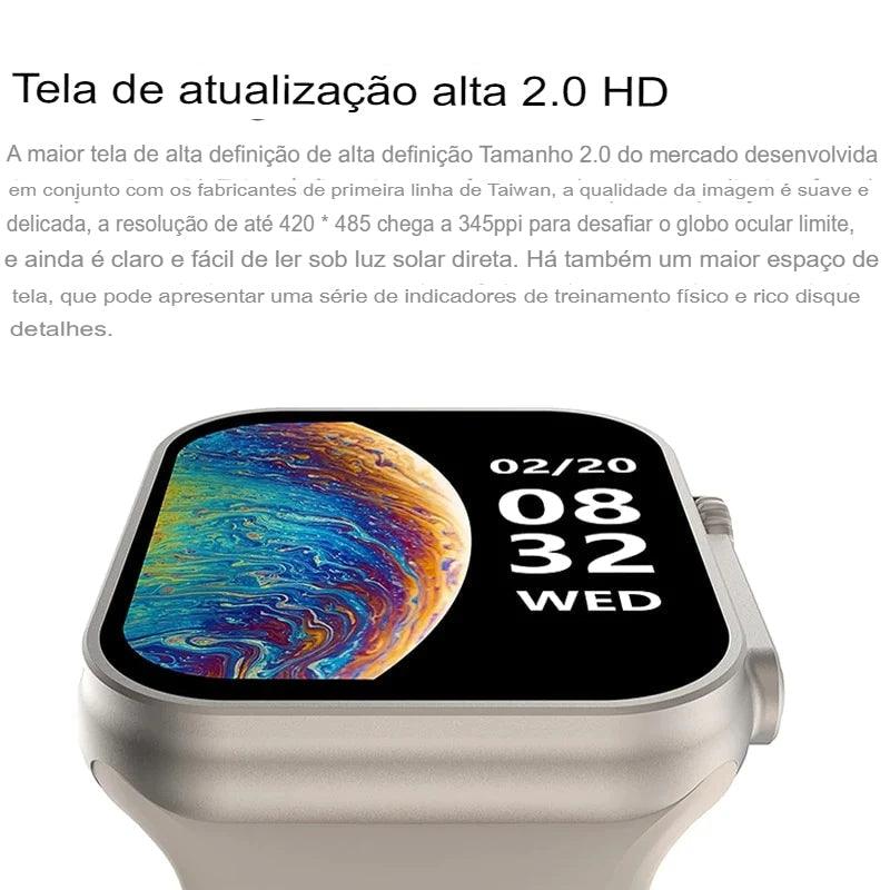 Techpulse S8 - Smartwatch Inteligente Série 8 + Brinde Exclusivo - Últimas Unidades