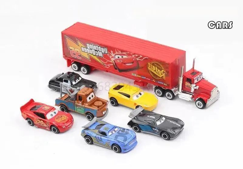 Kit Carros Relâmpagos McQueen com Caminhão