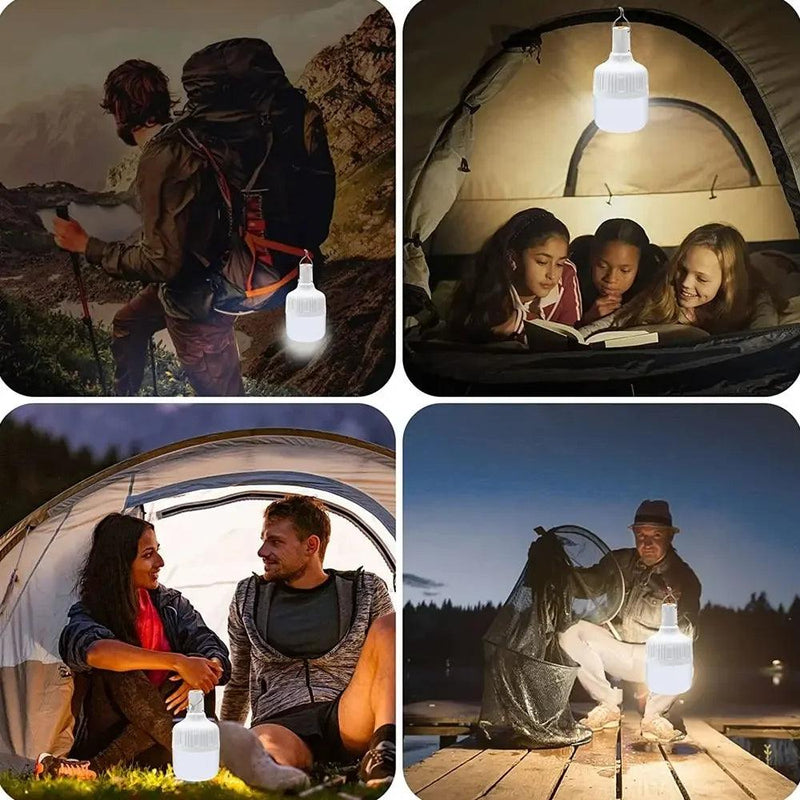 LumiCamp - Lanterna LED Recarregável para Camping