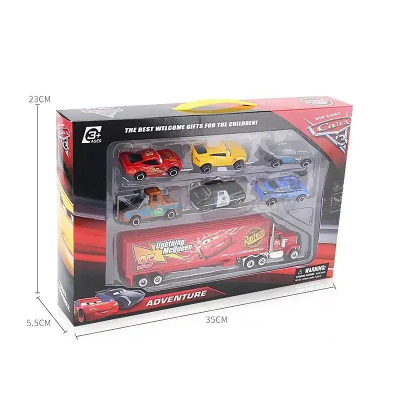 Kit Carros Relâmpagos McQueen com Caminhão
