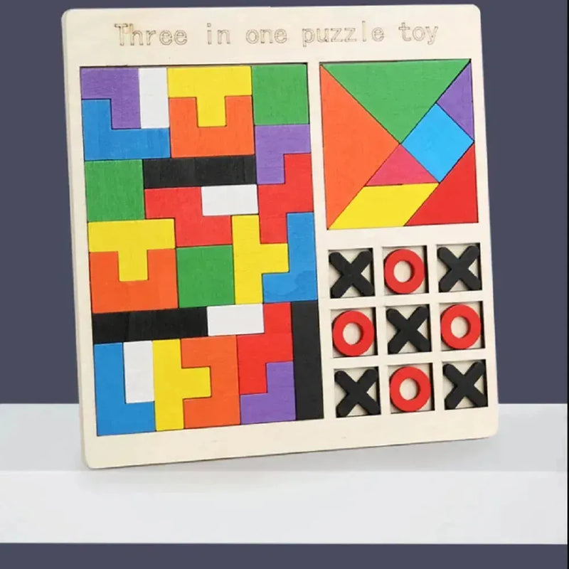 Tabuleiro Tetra com Jogo da Velha