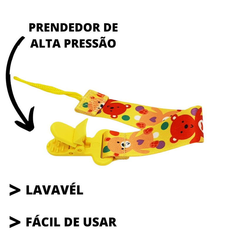 ClipBaby - Prendedor de Chupeta Universal Infantil