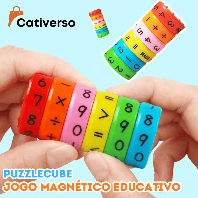 PuzzleCube - Jogo Magnético Educativo