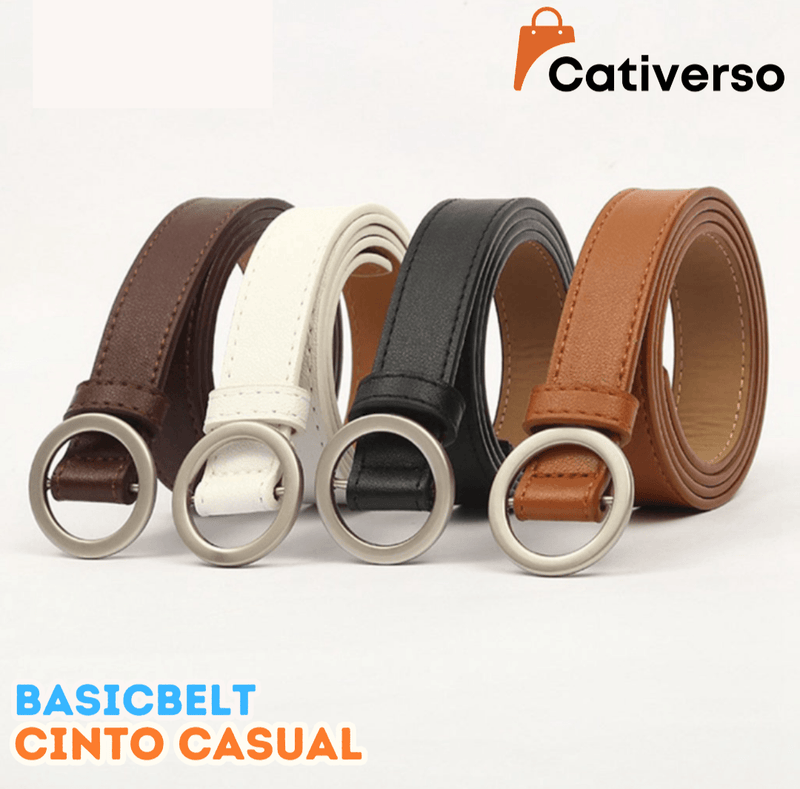 BasicBelt - Cinto Casual Feminino