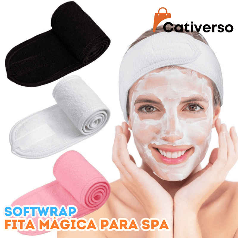 SoftWrap - Fita Mágica para Spa e Maquiagem