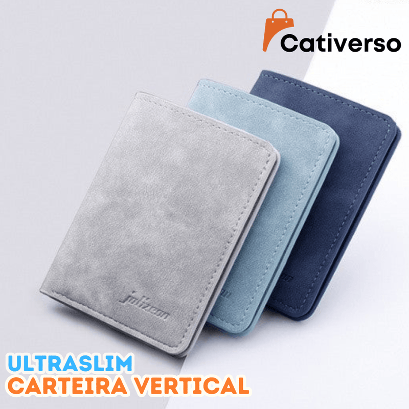 UltraSlim - Carteira Vertical com Multi-Cartões