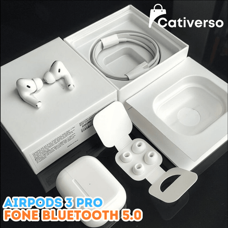 AirPods 3 Pro - Fones de Ouvido Bluetooth 5.0