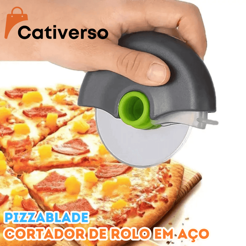 PizzaBlade - Cortador de Rolo em Aço Inoxidável para Cozinha