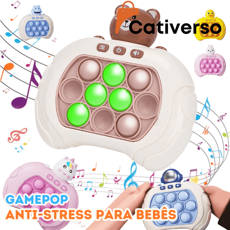 GamePop - Brinquedo Anti-Stress para Bebês