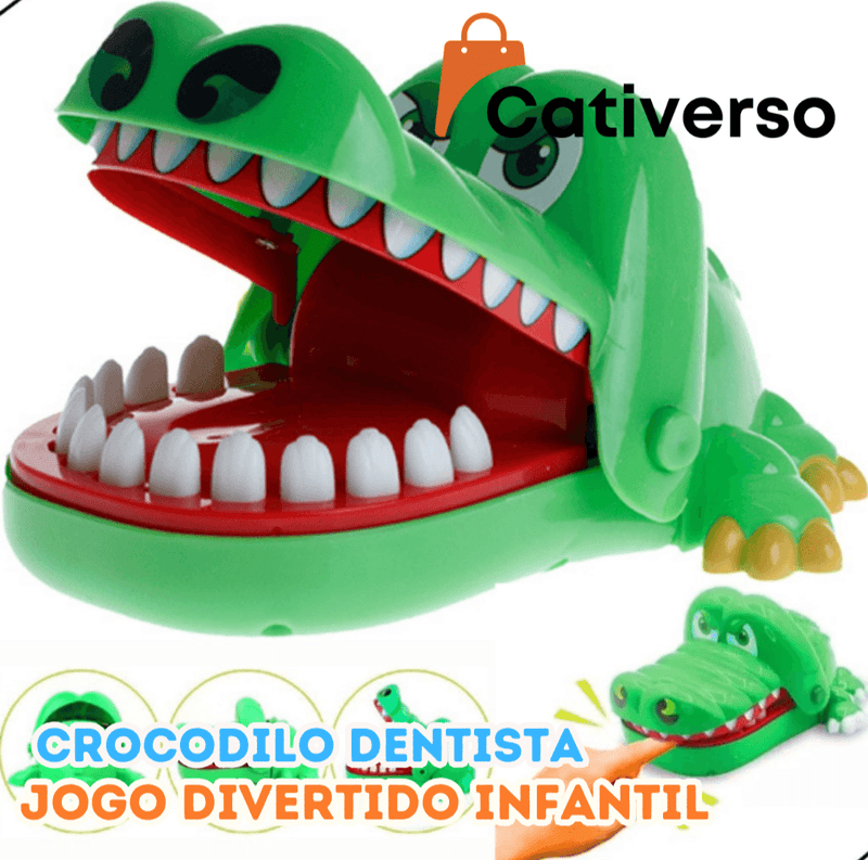 Crocodilo Dentista - Jogo Divertido Infantil