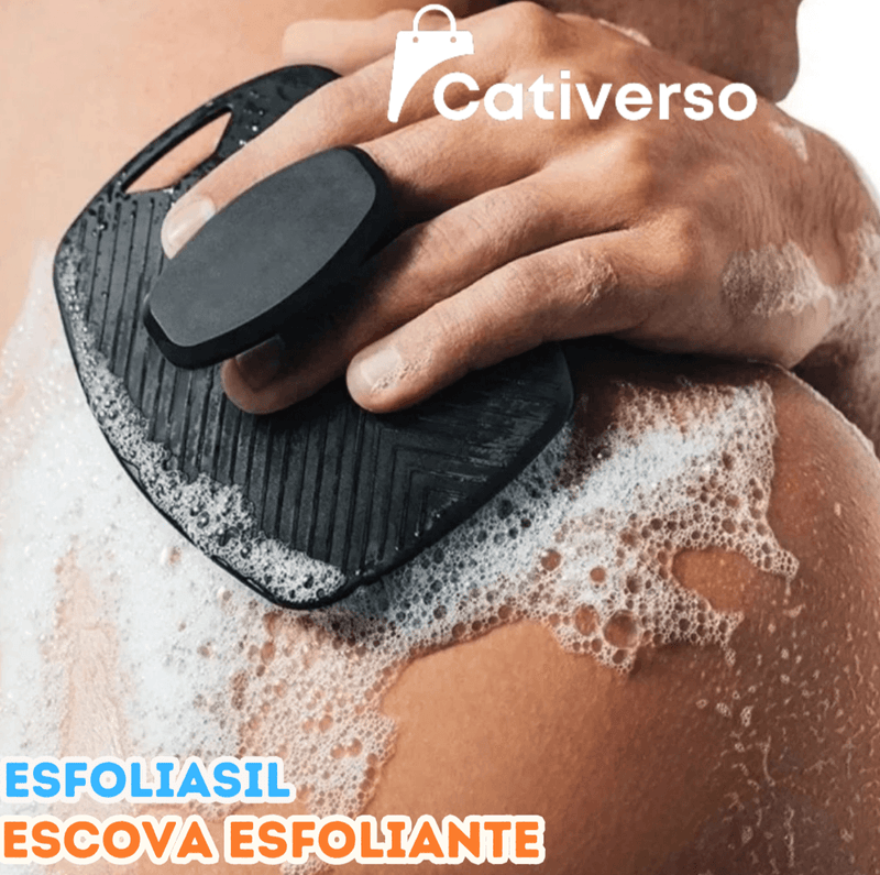 EsfoliaSil - Escova Esfoliante de Silicone Macio