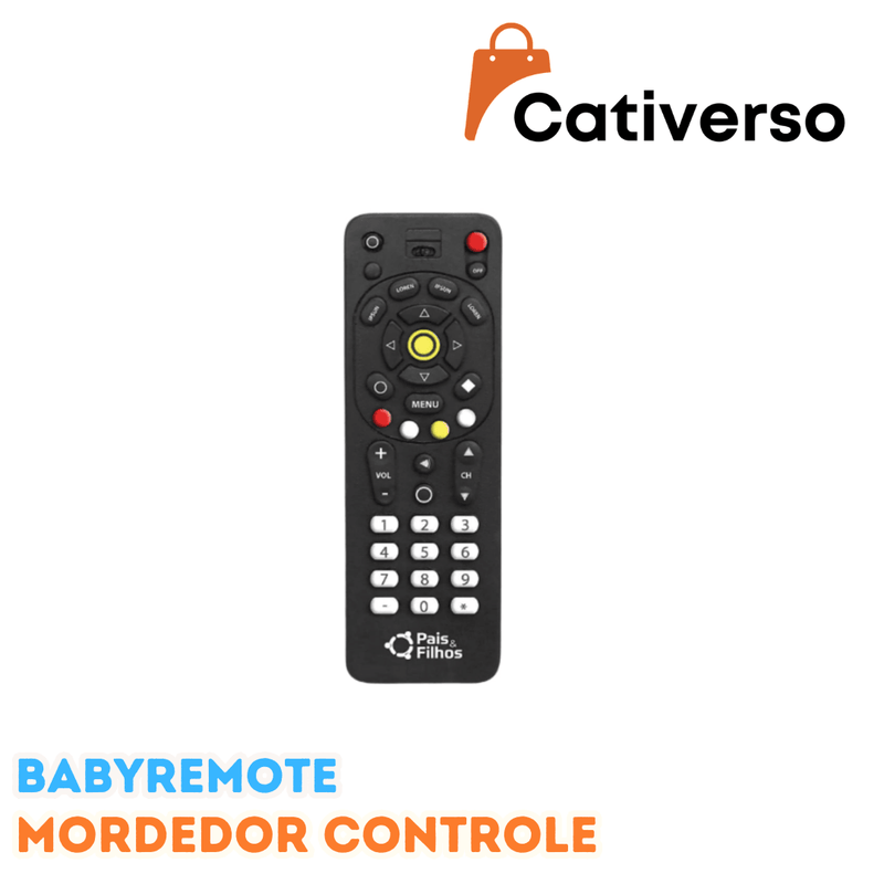 BabyRemote - Mordedor Controle com Aroma