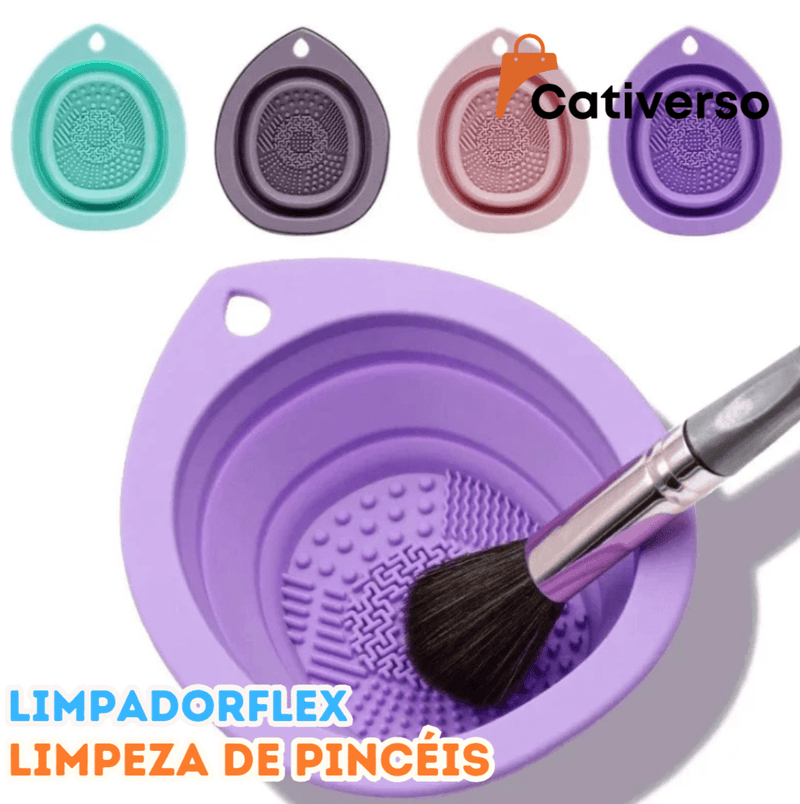 LimpadorFlex - Limpeza de Pincéis