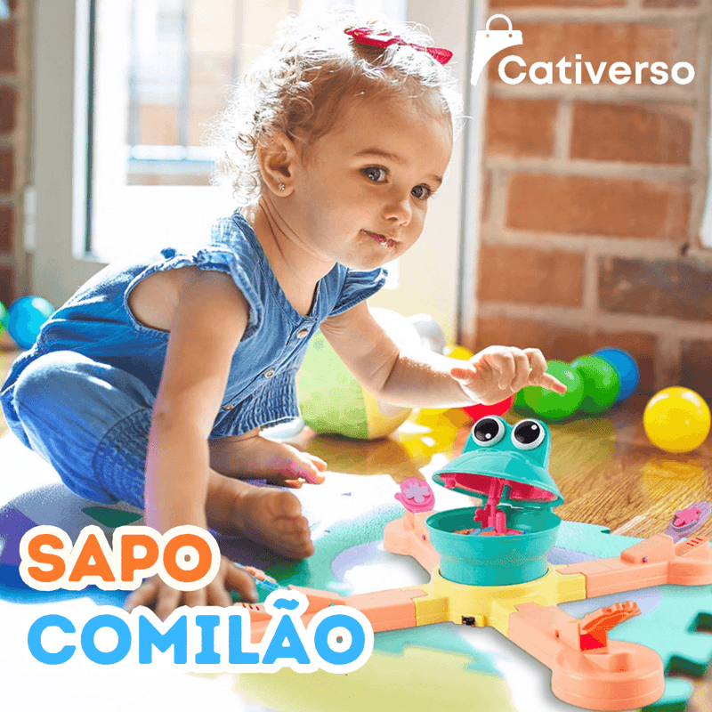 Sapo Comilão - Desafio em Família