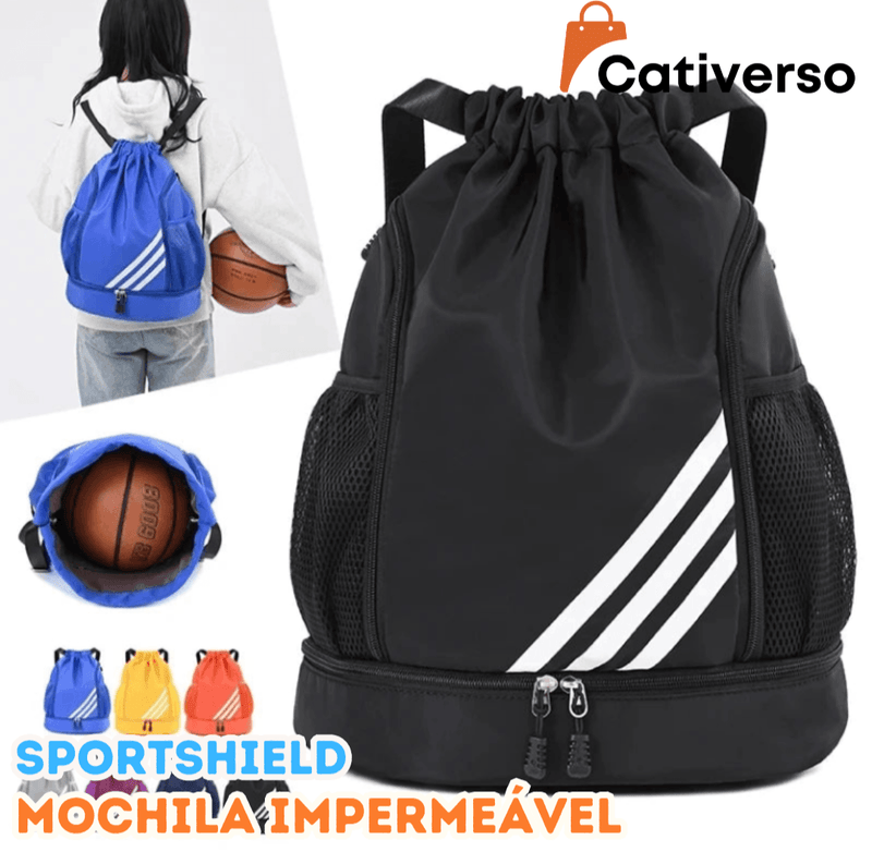 SportShield - Mochila Impermeável para Esportes e Viagens