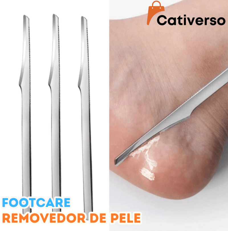 FootCare - Raspador e Removedor de Pele para Pedicure