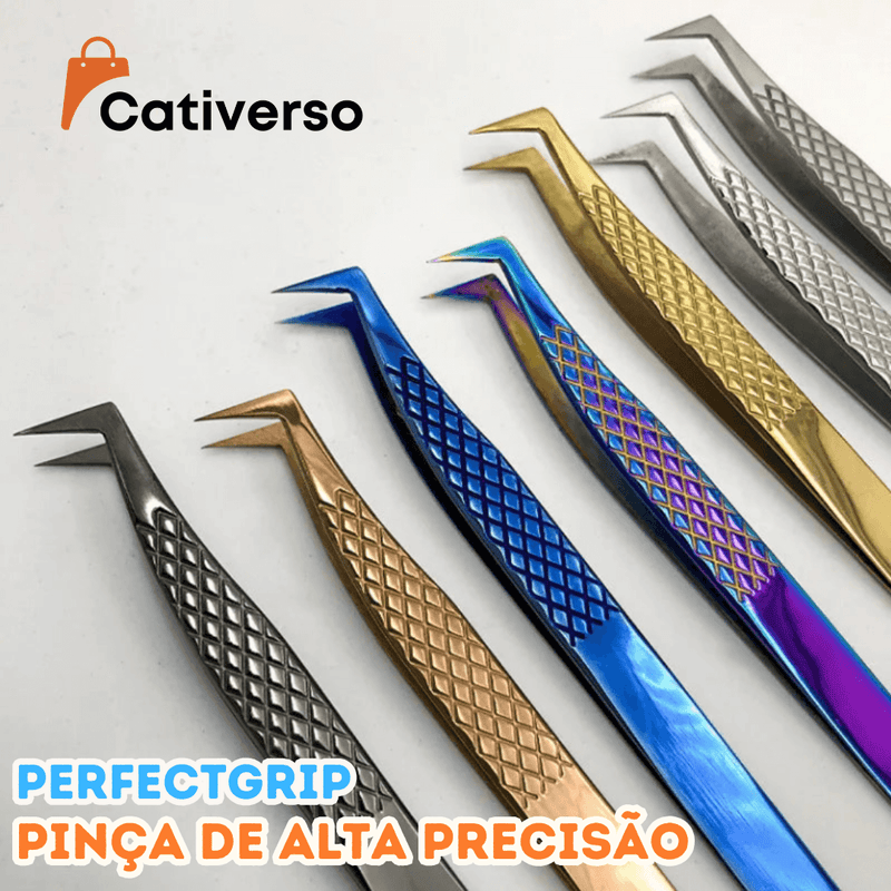 PerfectGrip - Pinça de Alta Precisão - Kit com 2