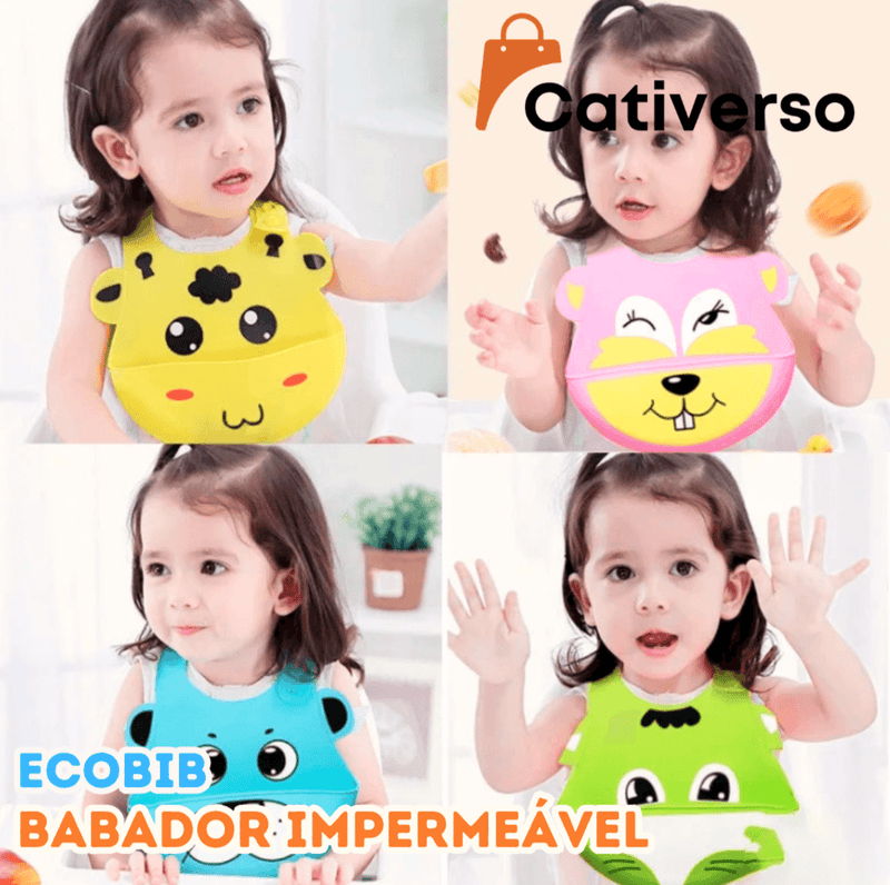 EcoBib - Babador Impermeável e Resistente para Bebês